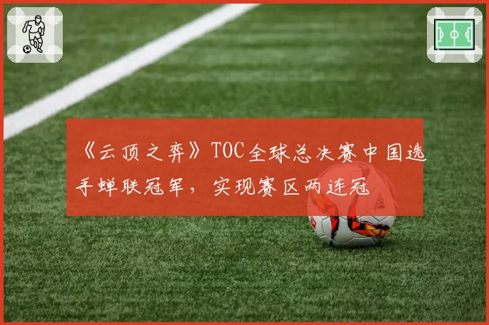 《云顶之弈》TOC全球总决赛中国选手蝉联冠军，实现赛区两连冠